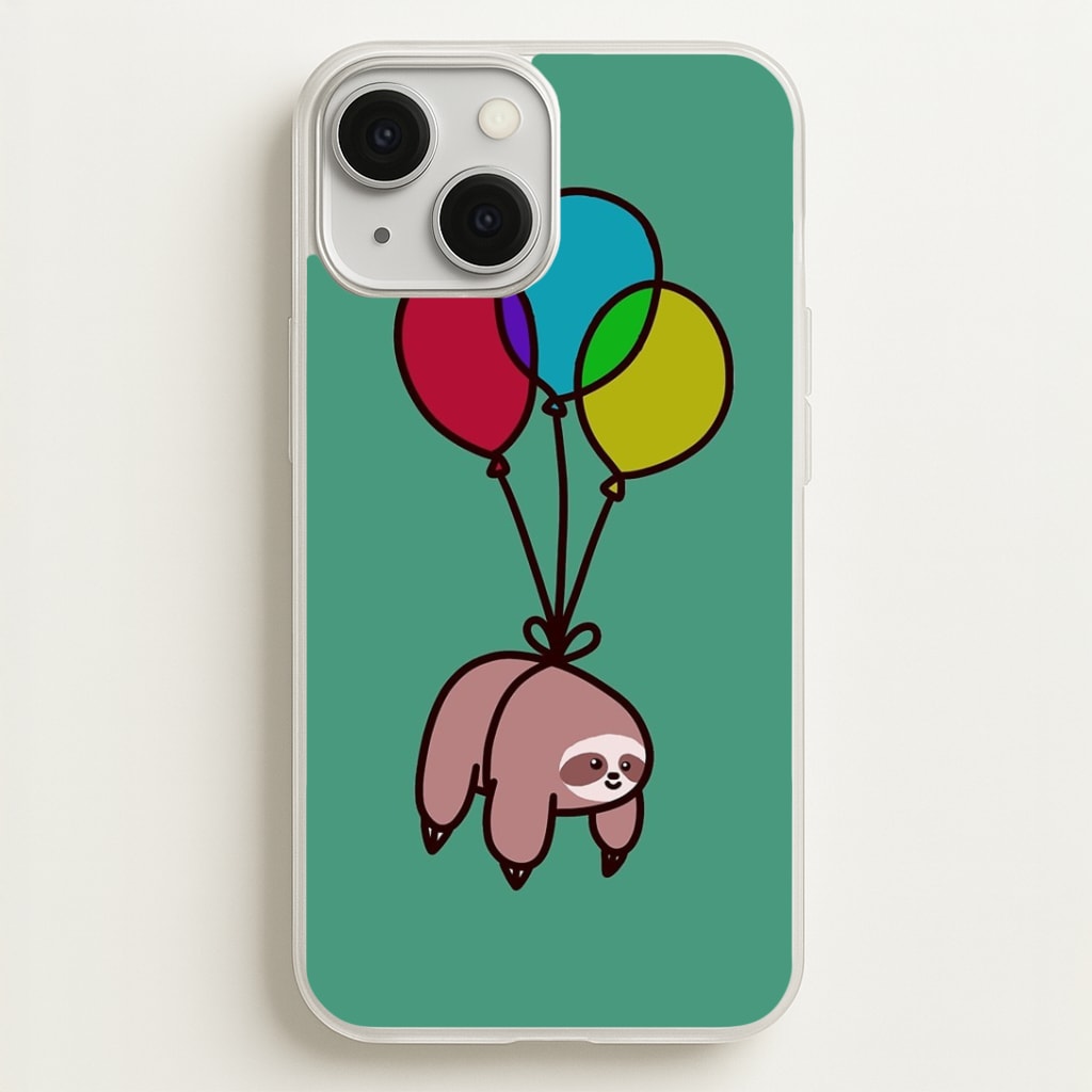 Balloon Sloth Phone Case
