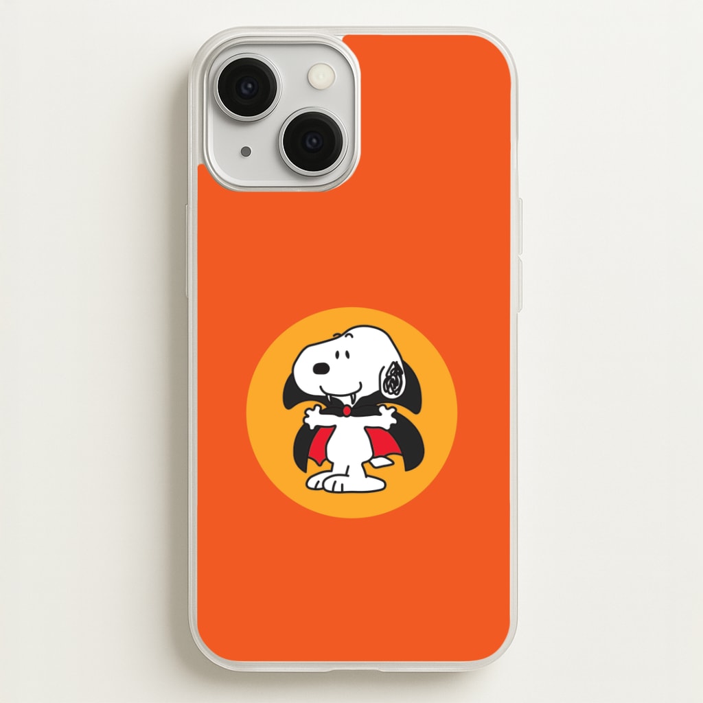 Cartoon Beagle Vampire Phone Case