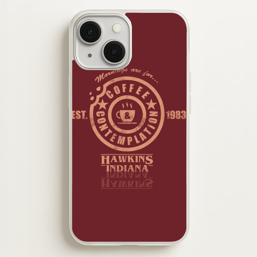 Coffee Contemplation Phone Case