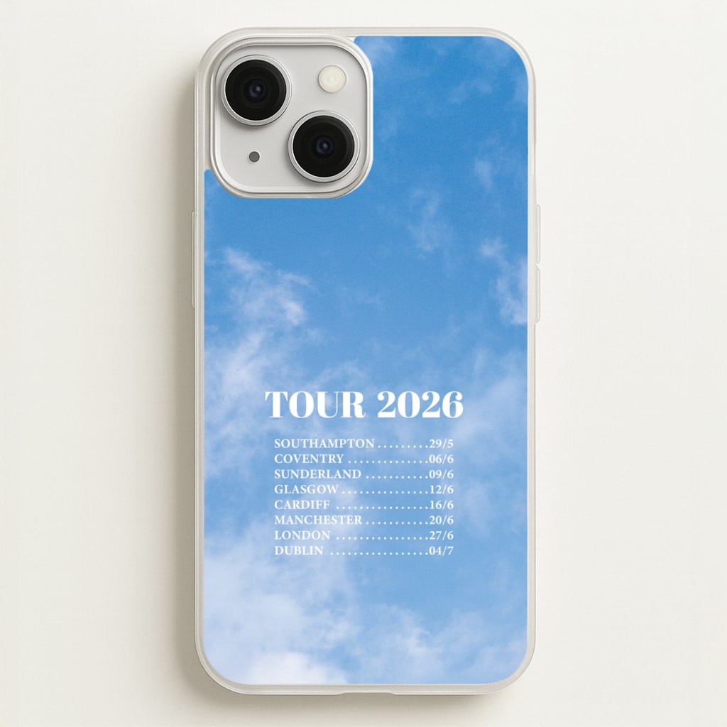 Band Tour 2026 Phone Case