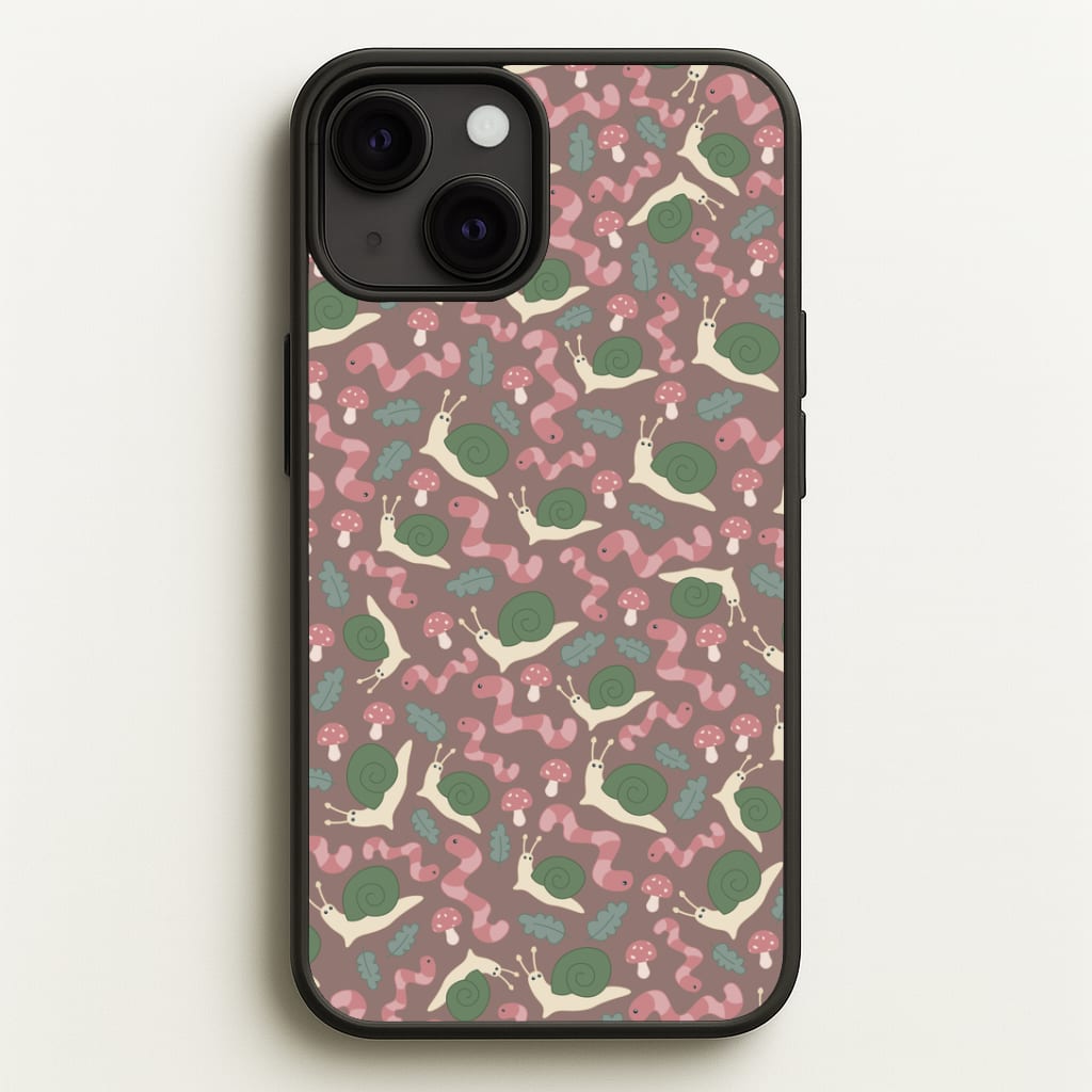 Snails - Animal Patterns Phone Case