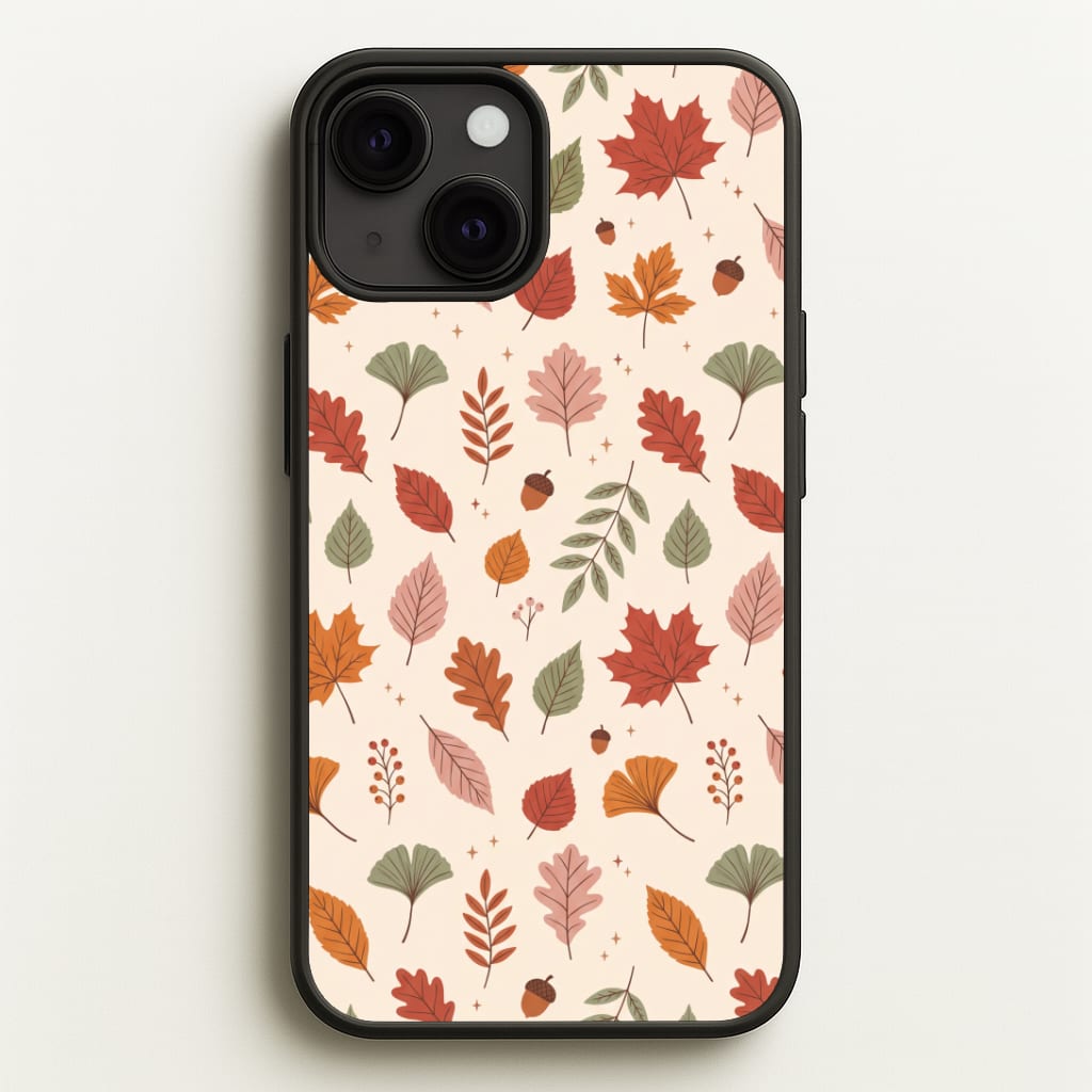 Autumn Leaf Scatter Phone Case
