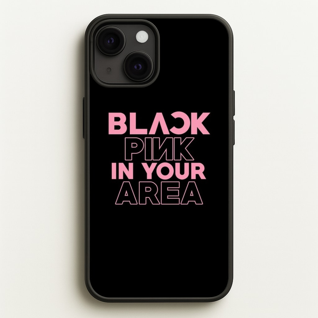 Girl K-Pop Band In Your Area - Black Phone Case