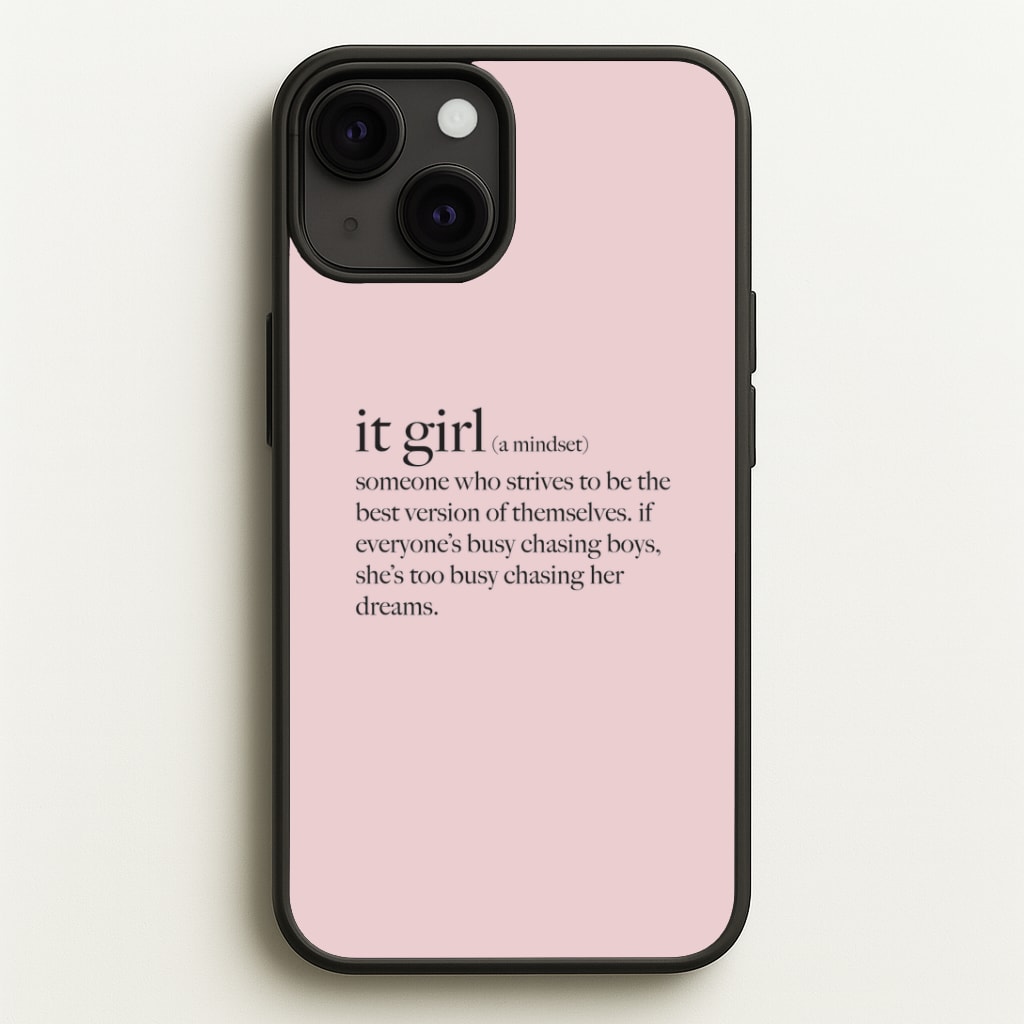 It Girl - Clean Girl Aesthetic Phone Case
