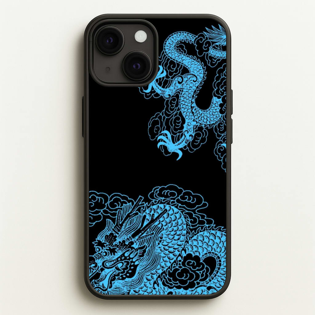 Blue Dragon Phone Case