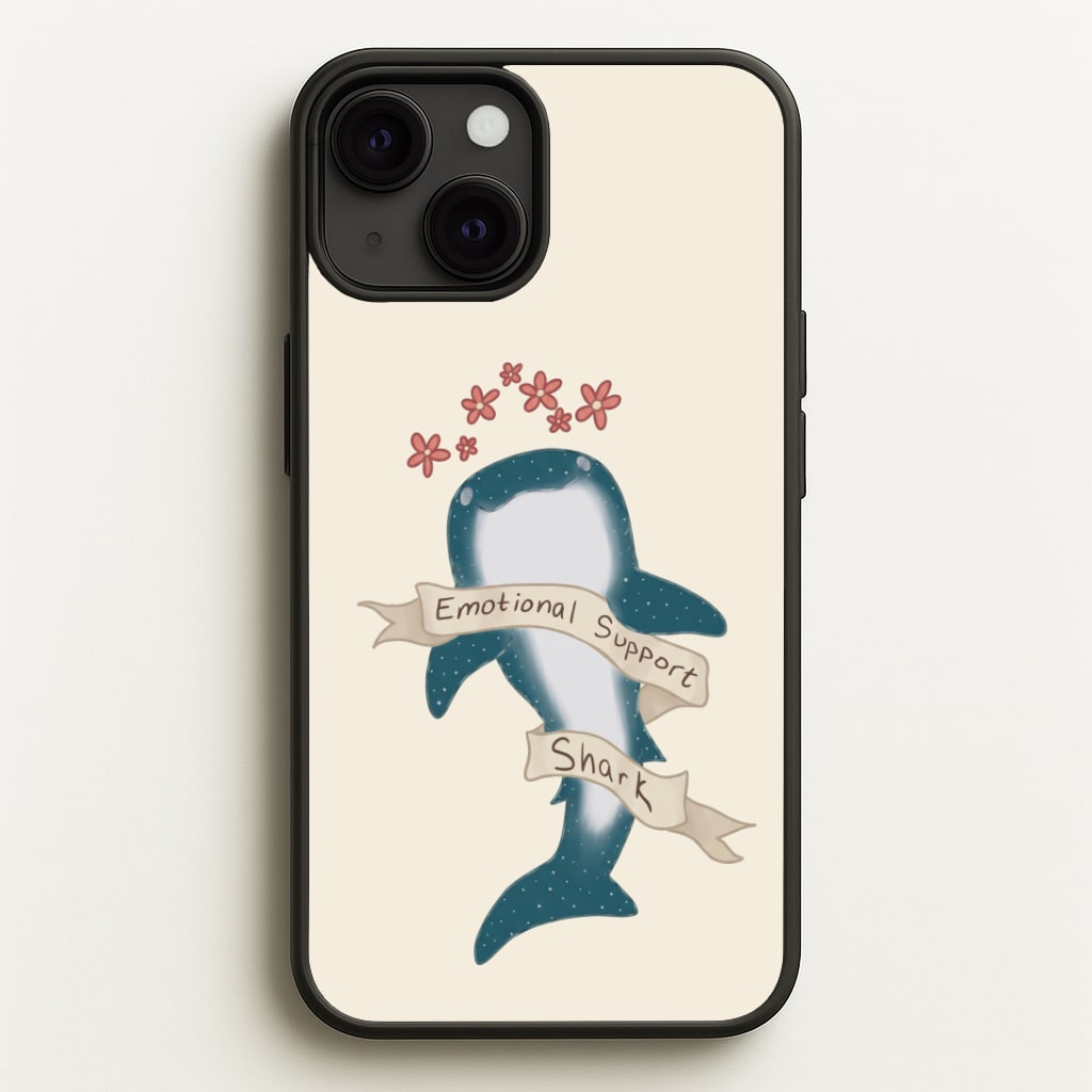 Emotional Support Shark Phone Case