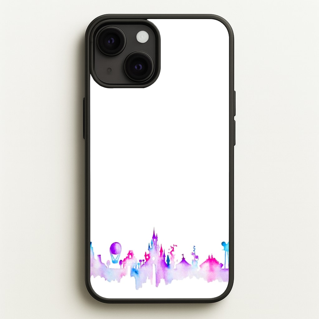 Watercolour Fairytaleland Paris Phone Case