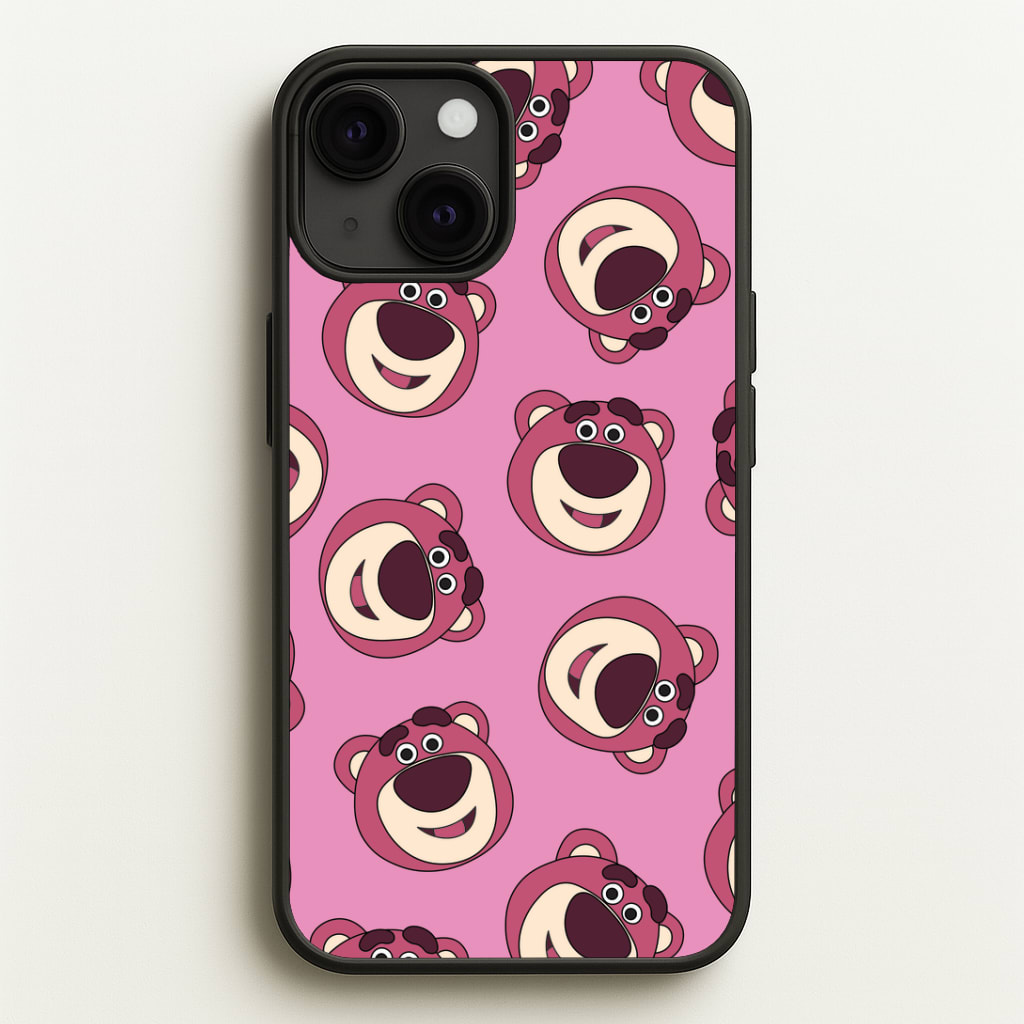 Cherry Bear Pattern Phone Case