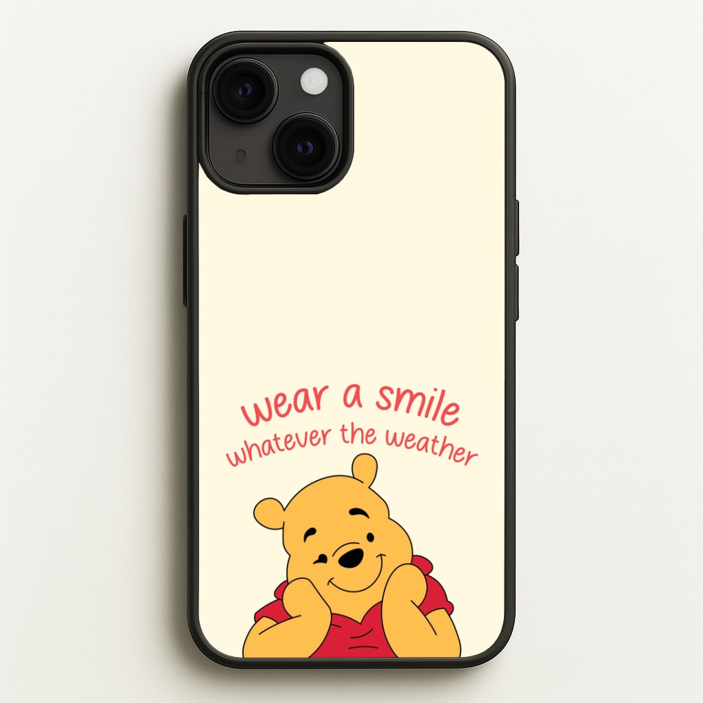 Wear A Smile Whatever The Weather Phone Case