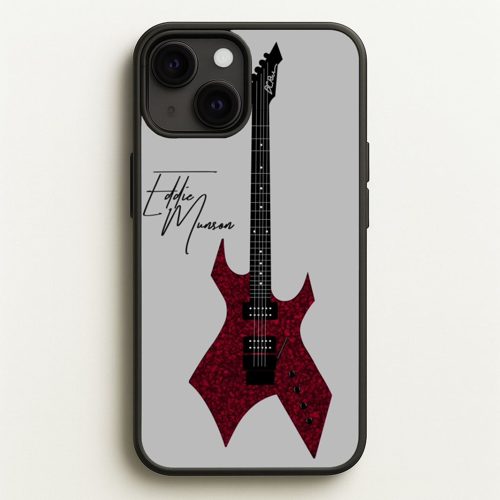 Eddie Munson Guitar Phone Case