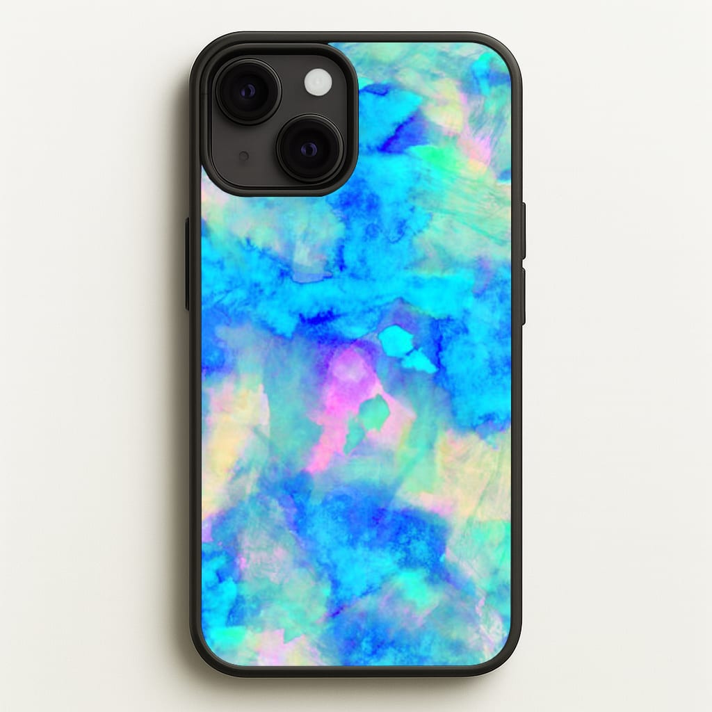 Electric Blue Phone Case