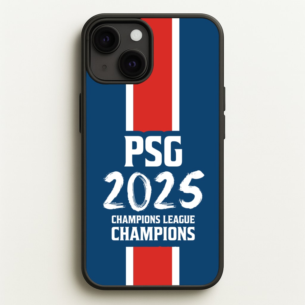 Champion League Winners 25 PSG Phone Case