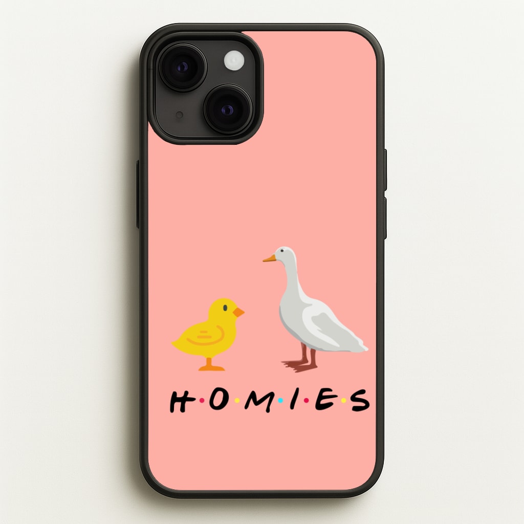 Homies Chick And Duck Phone Case