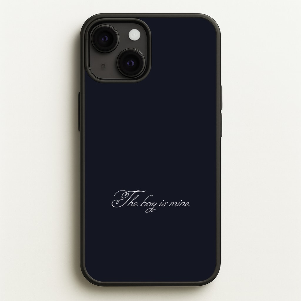 The Boy Is Mine Phone Case