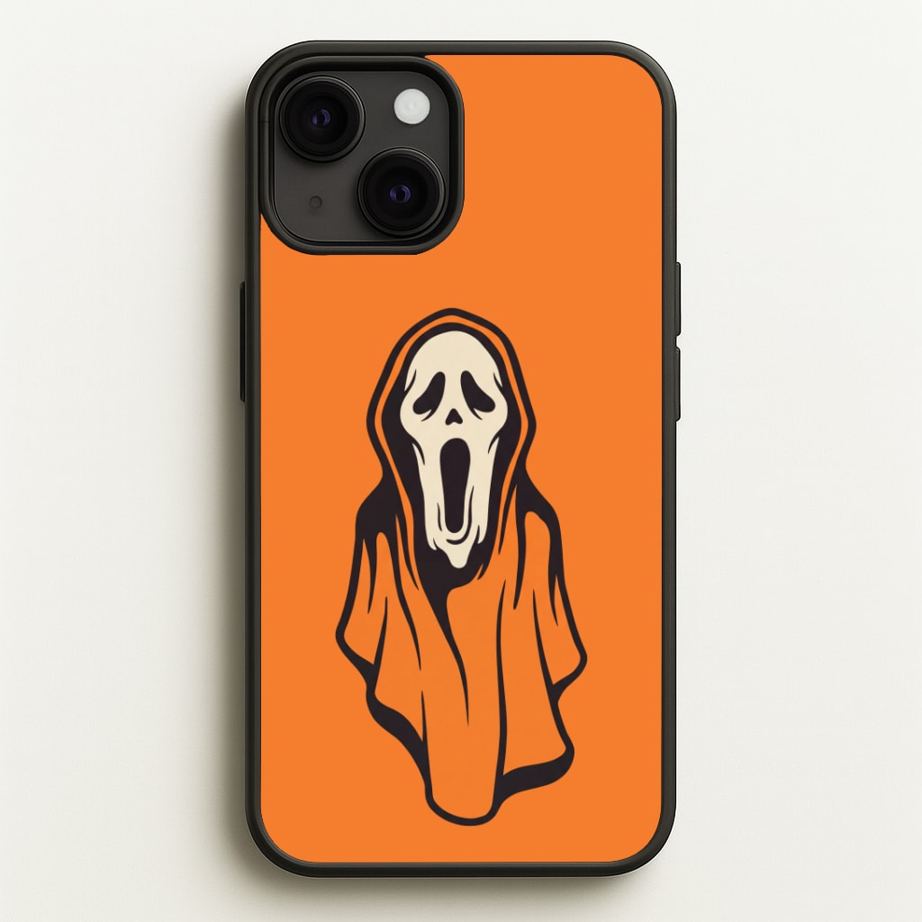 Orange Scream Phone Case