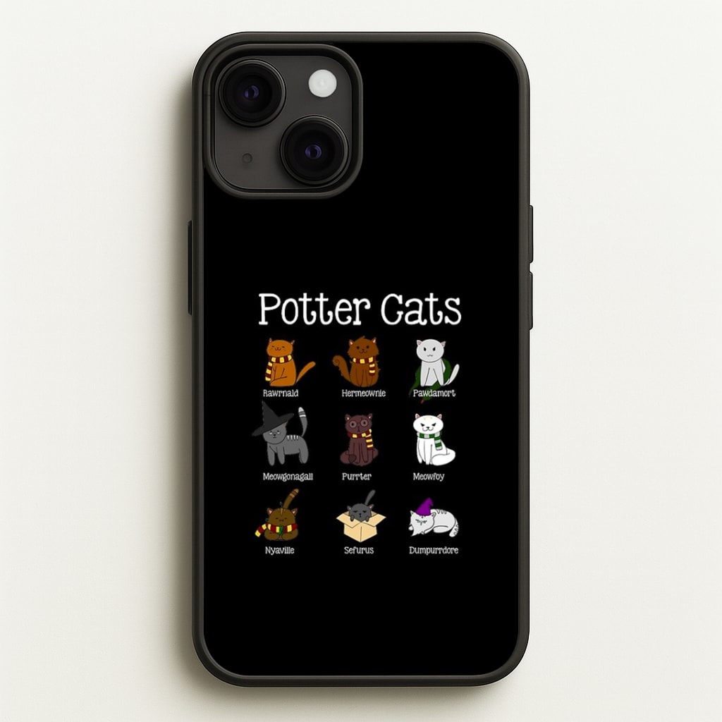 Harry Pawter Cats Phone Case