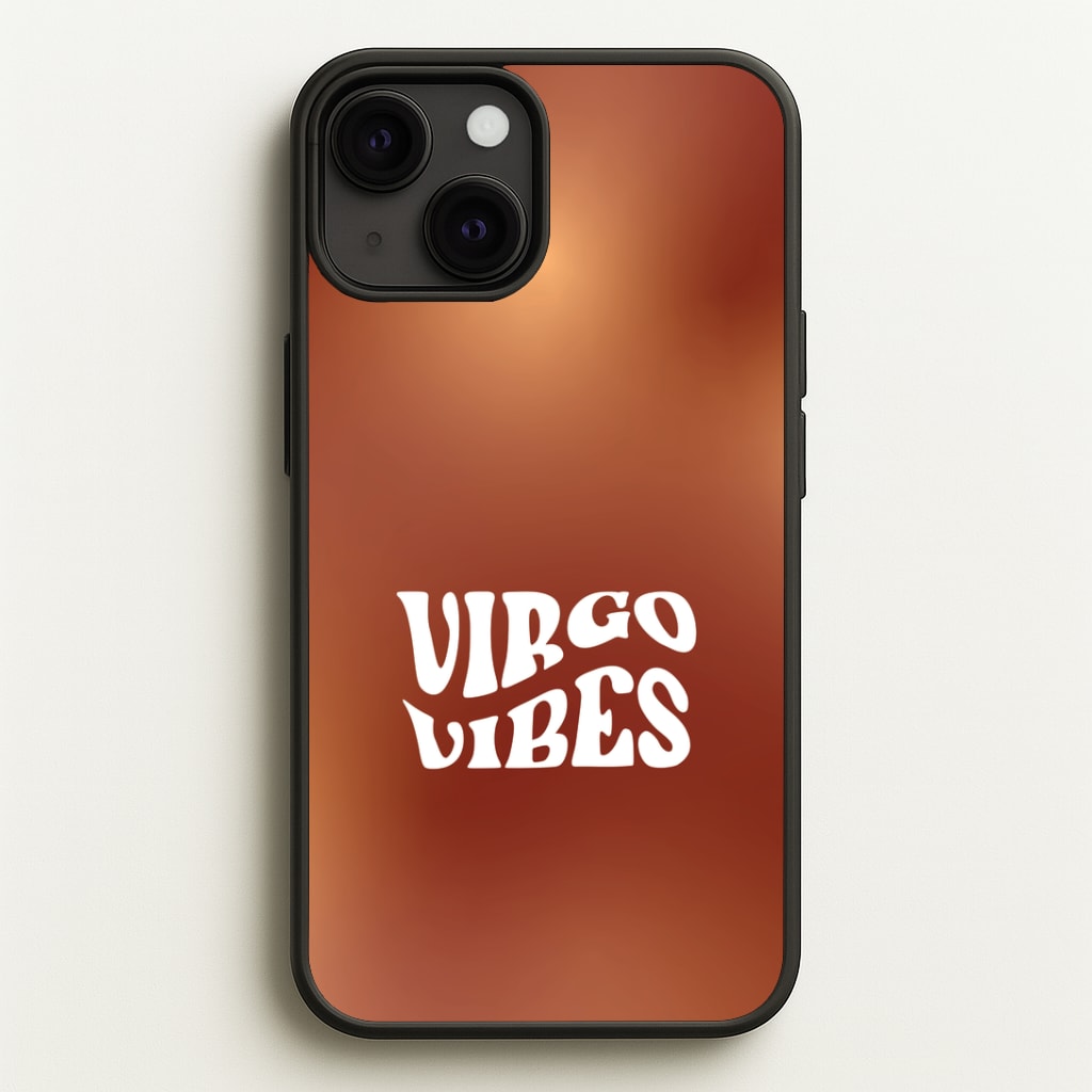 Virgo Vibes Gradient Zodiac Phone Case