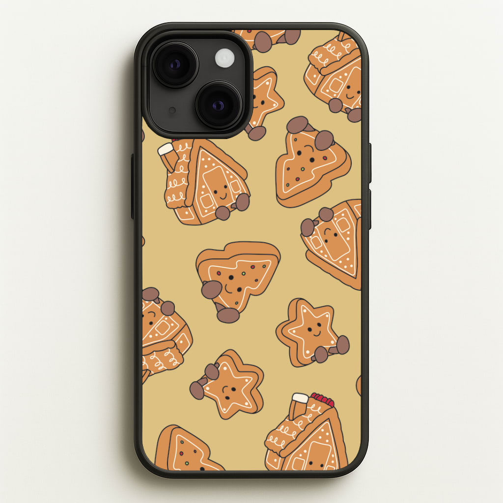 Gingerbread Plushies Pattern Phone Case