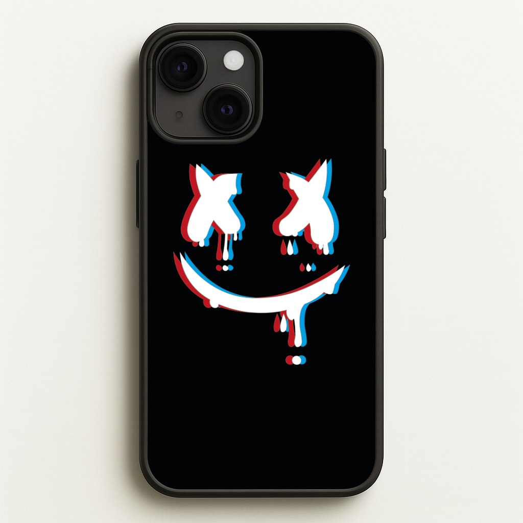 Blue Blur - White Helmet DJ Phone Case