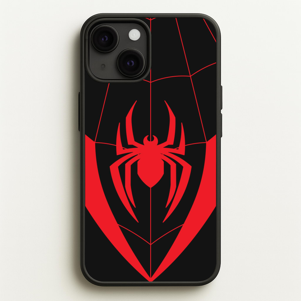 Red And Black Spider Costume Phone Case