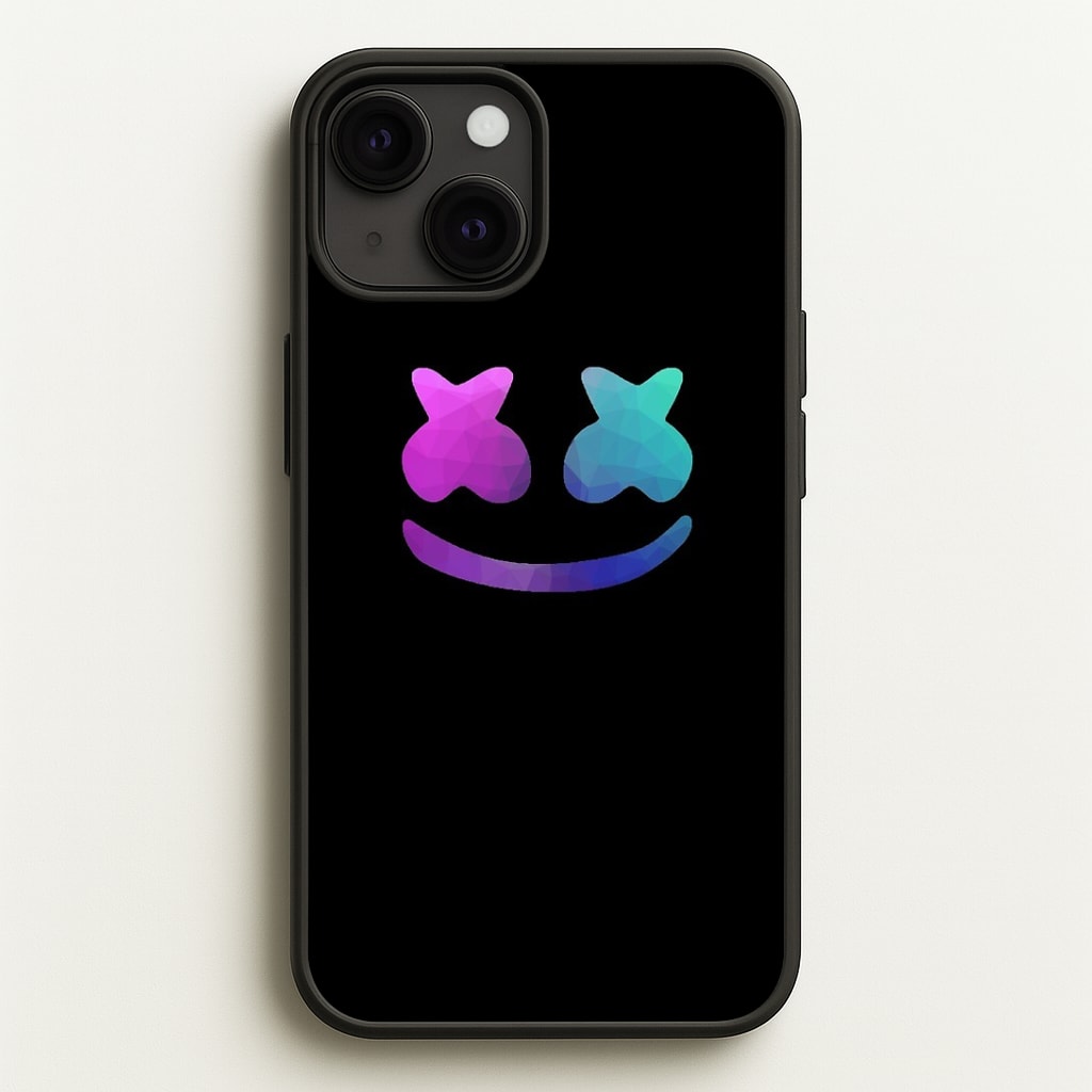 Black White Helmet DJ Phone Case