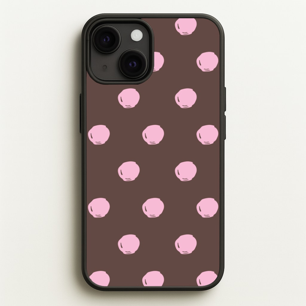 Chocolate & Strawberry Buttons Phone Case