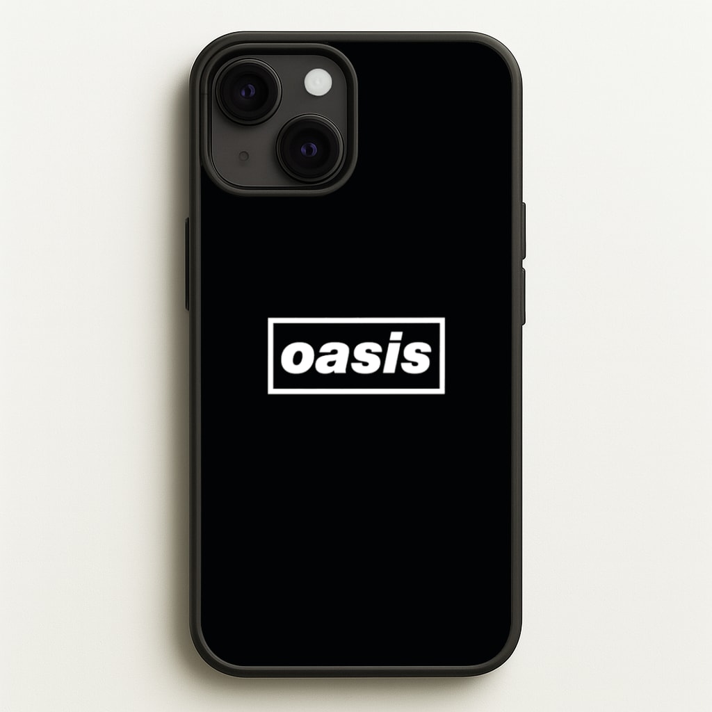 Band Name Black Phone Case