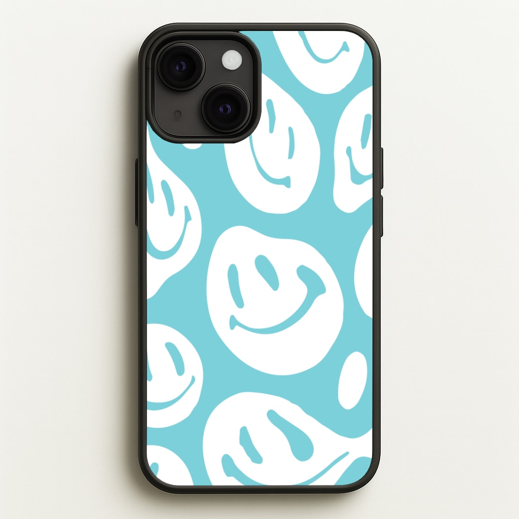 Trippn Smiley - Blue Phone Case