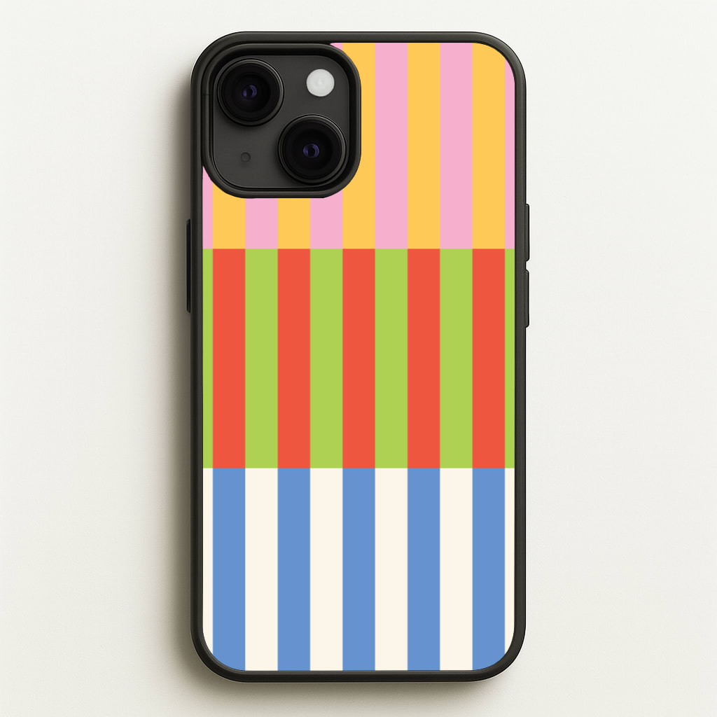 Colourful Stripes Pattern Phone Case