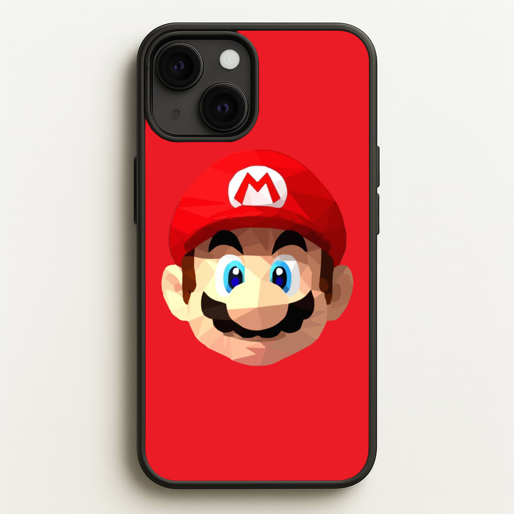 Mario Face - Mario Phone Case