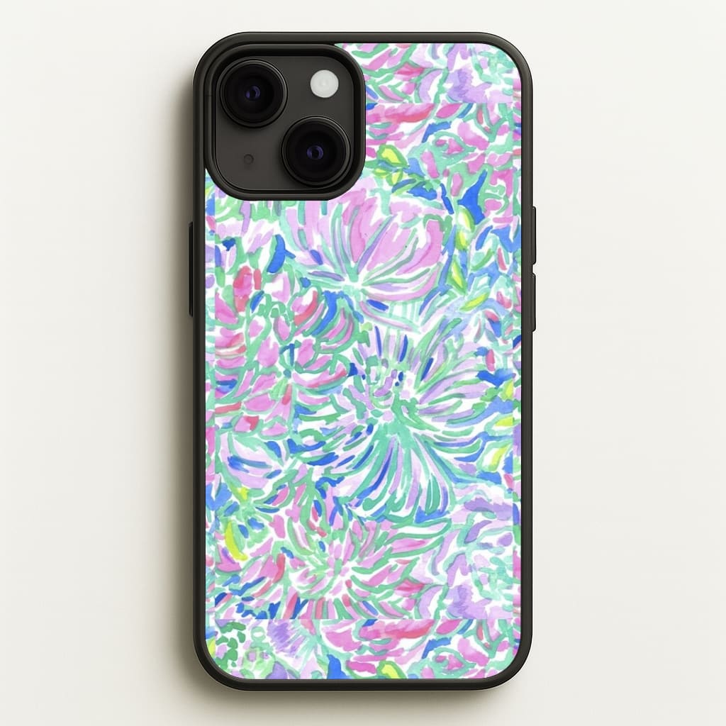 Colourful Floral Painting Phone Case