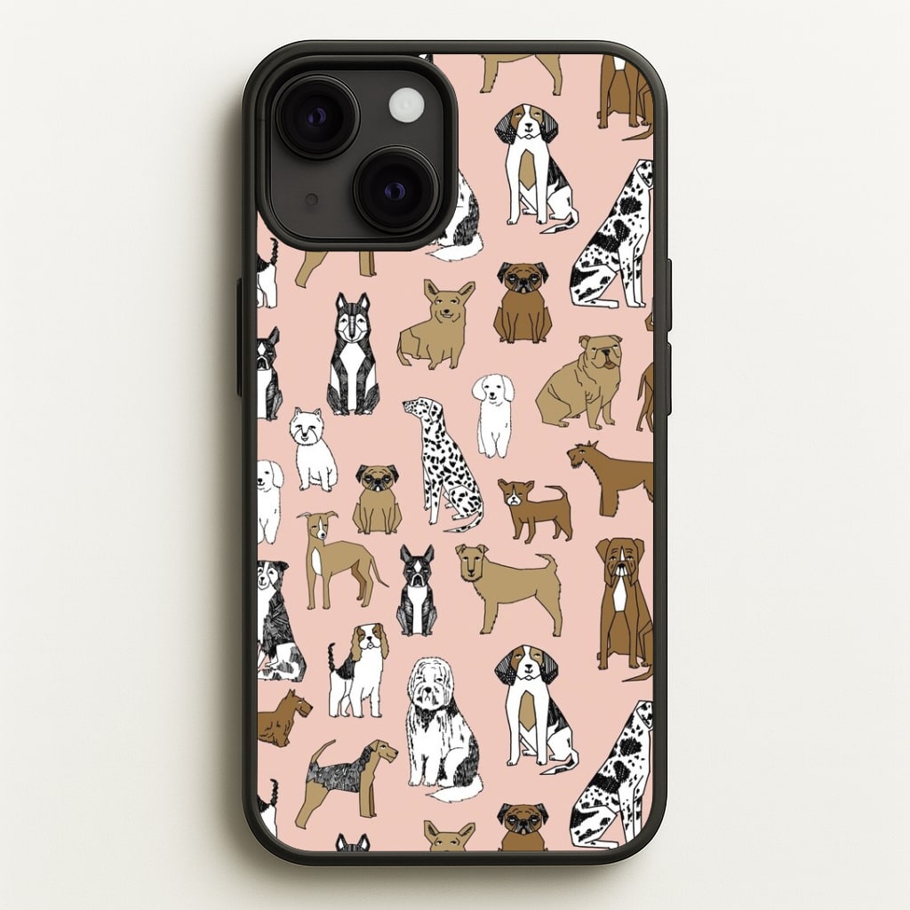 Dog Breeds - Animal Pattern Phone Case