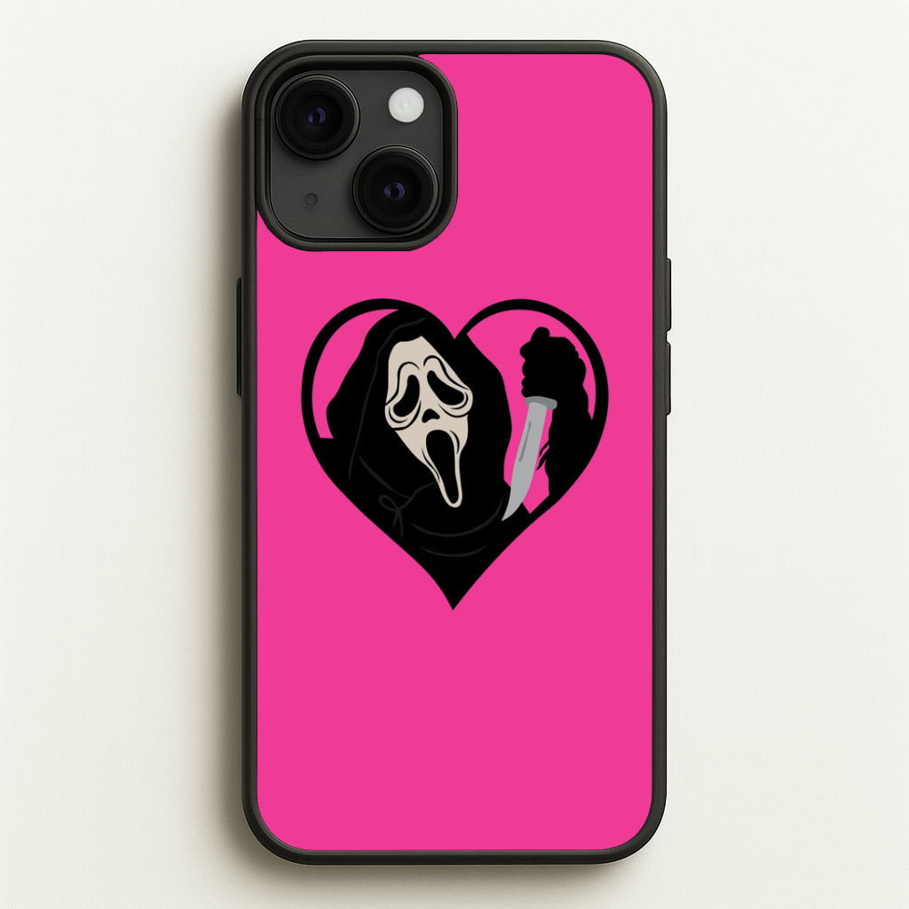 Heart face - Halloween Phone Case