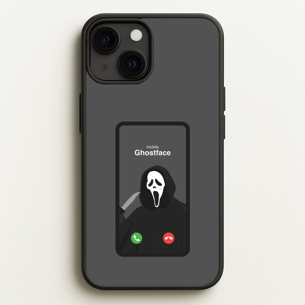 Caller ID Ghostface Phone Case