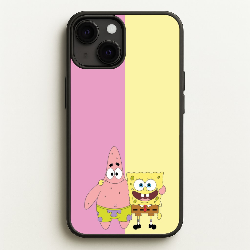 Patrick And Sponge Phone Case
