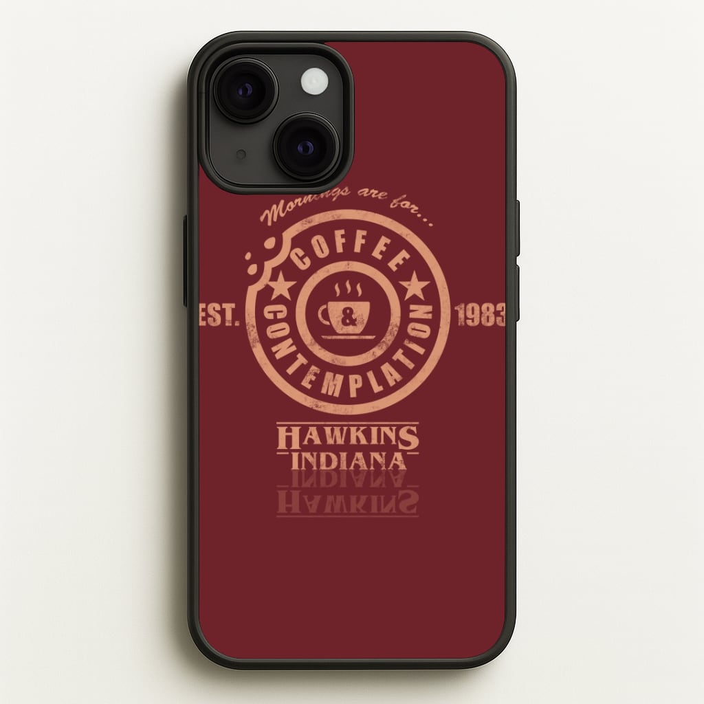Coffee Contemplation Phone Case