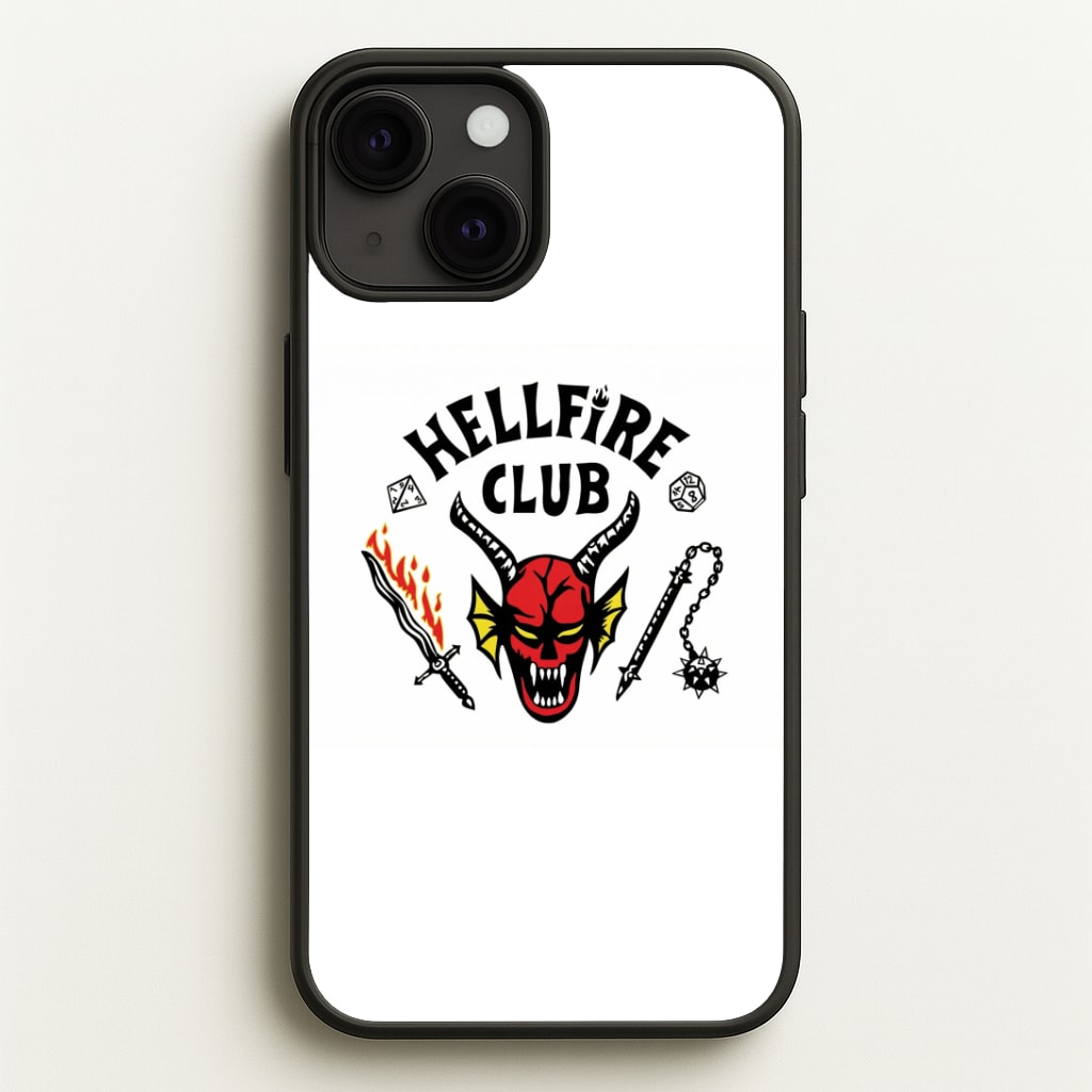 Hellfire Logo - White Phone Case