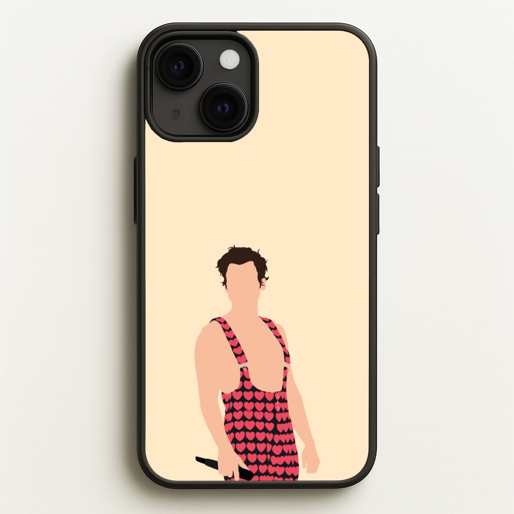Harry Heart Jumpsuit Phone Case