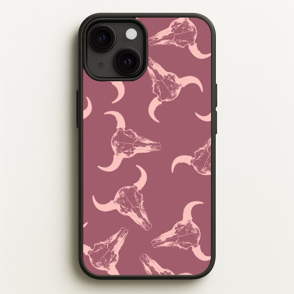 Pastel Skulls Pattern Phone Case