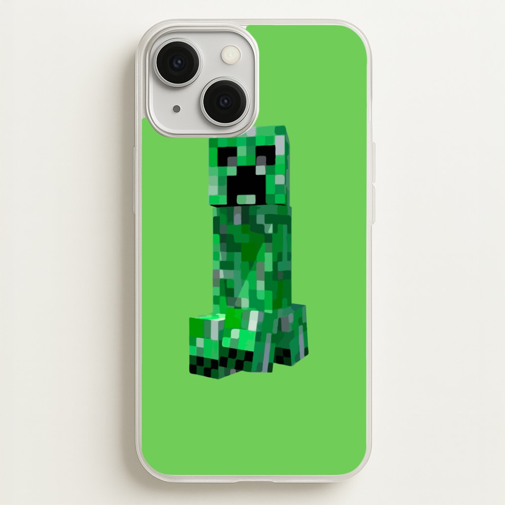 Mining Creeper Phone Case