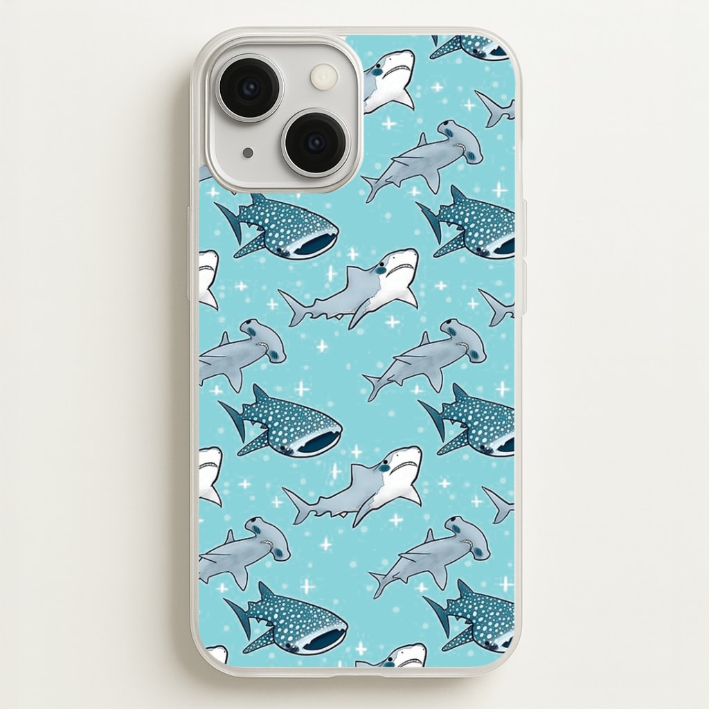 Shark Pattern Phone Case