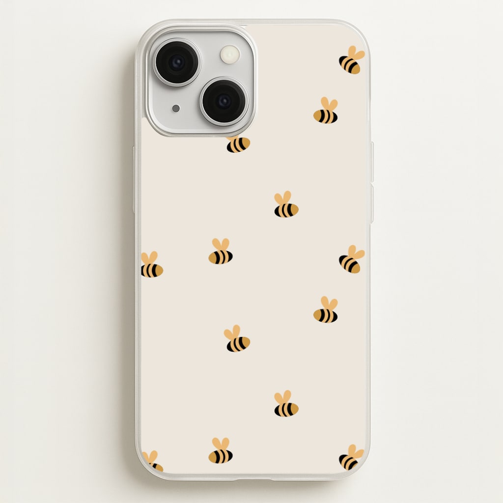 Spring Bee Pattern Phone Case