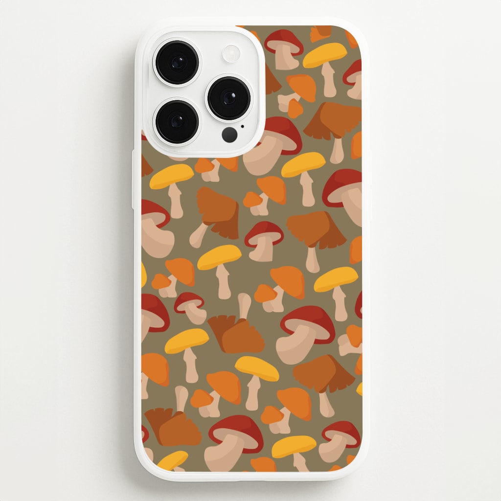 Mushroom Pattern - Autumn Phone Case