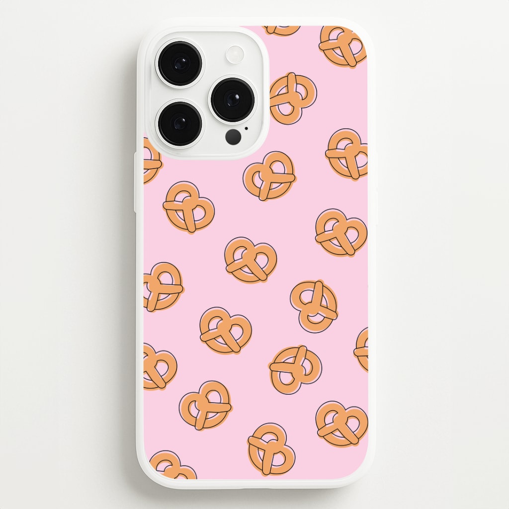 Pretzels - Fast Food Patterns Phone Case