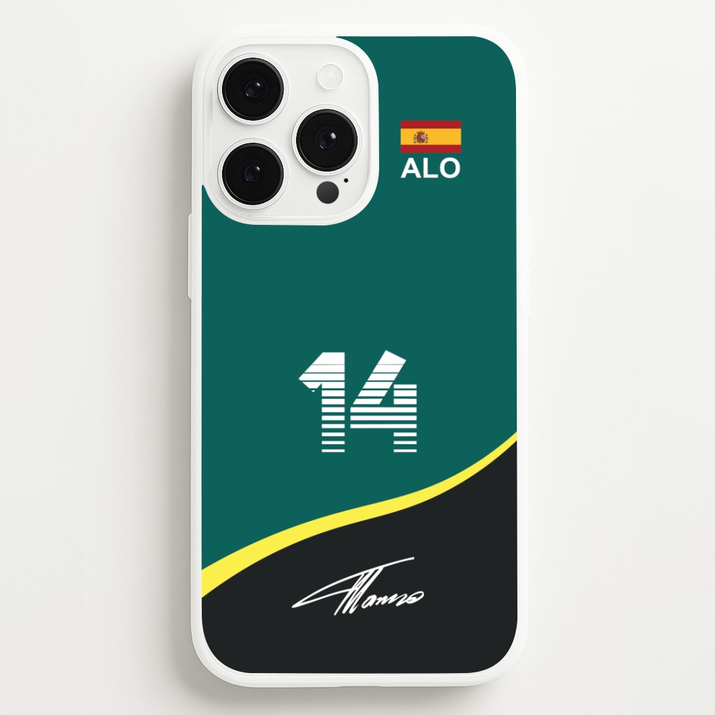 Alonso - F1 Phone Case