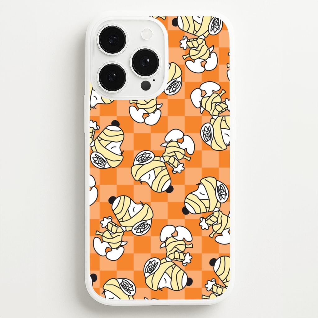 Mummy Cartoon Beagle Pattern Phone Case