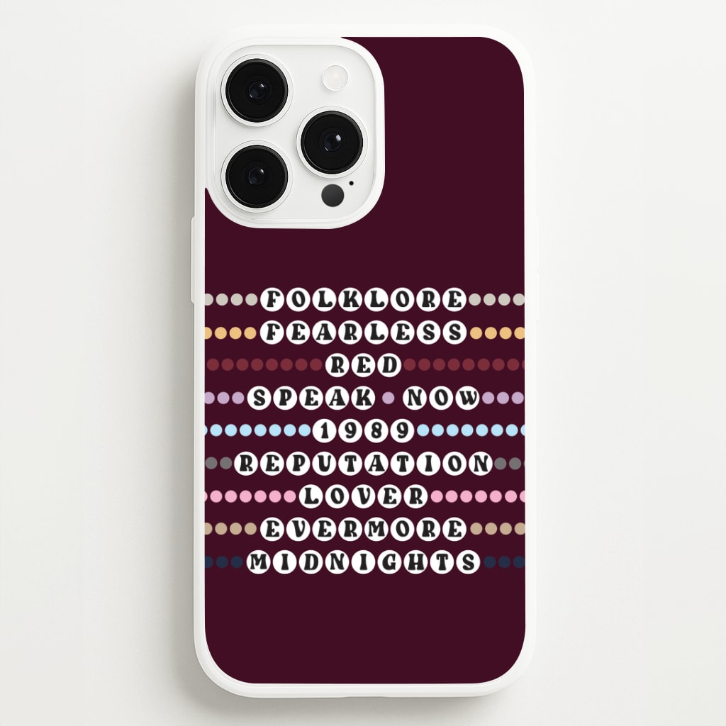 Concert Bracelets Phone Case