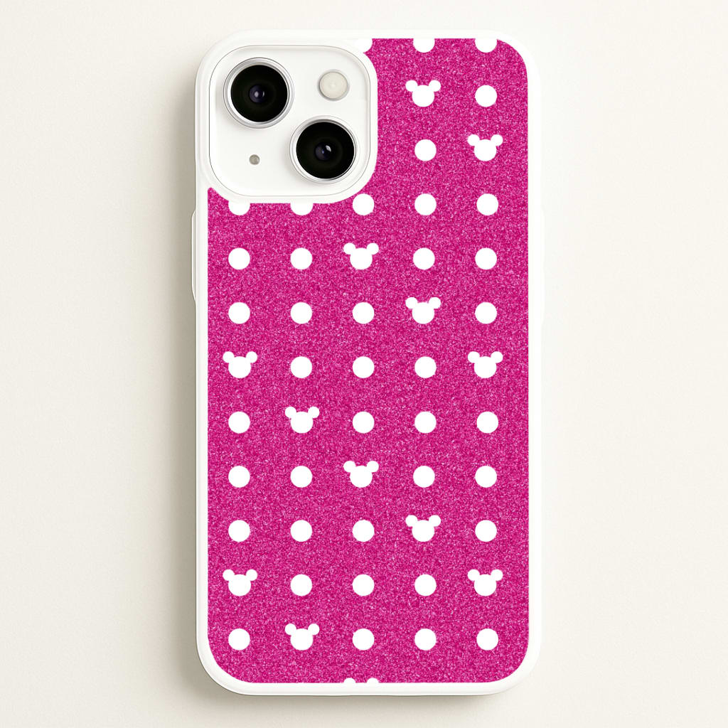 Mickey Polkadot Pink Fairytale Phone Case