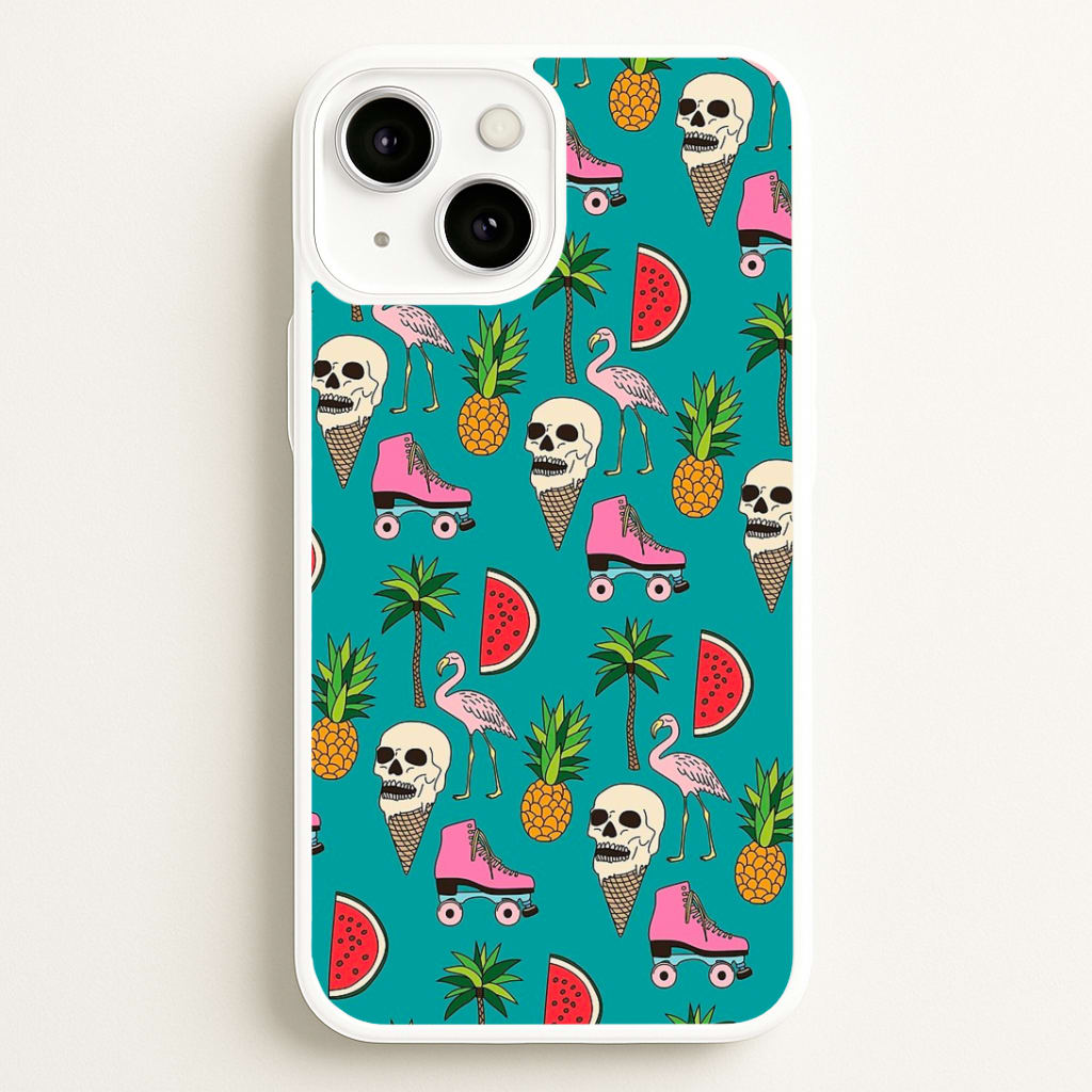 Skull Creams - Summer Pattern Phone Case