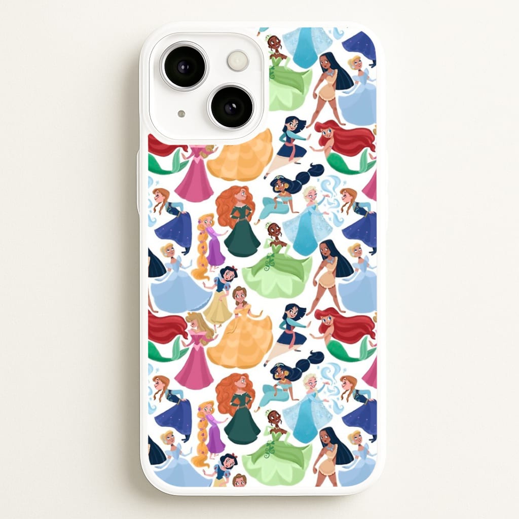 Fairytale Princess Pattern Phone Case